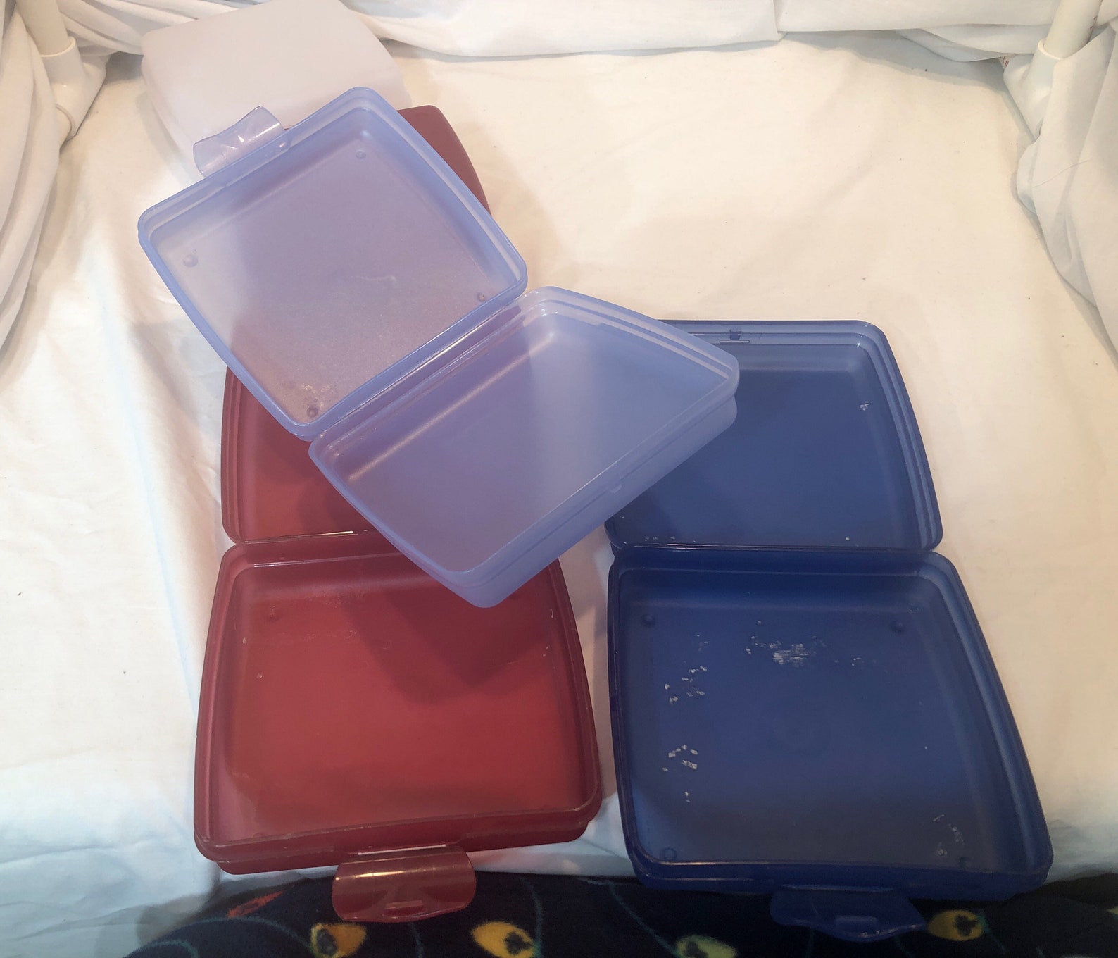 Vintage Tupperware sandwich containers sandwich keeper retro Etsy