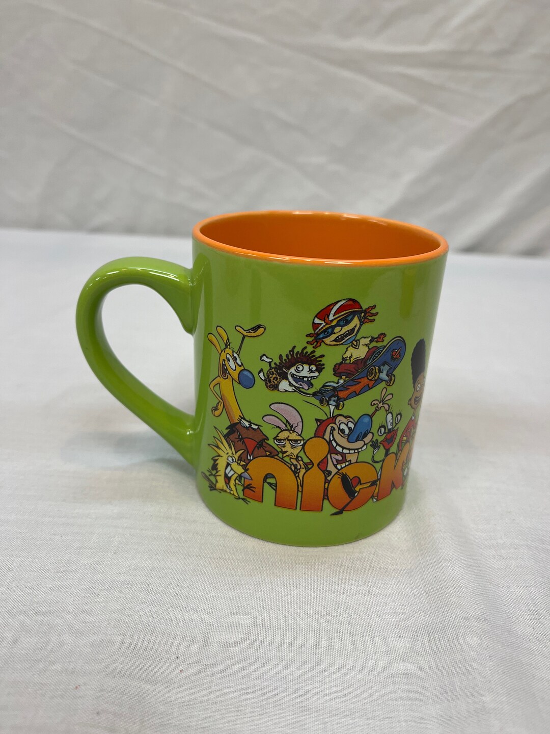 Vintage Nickelodeon, Mug, Rug, Rats, Spongebob, Ren & Stimpy, Ceramic