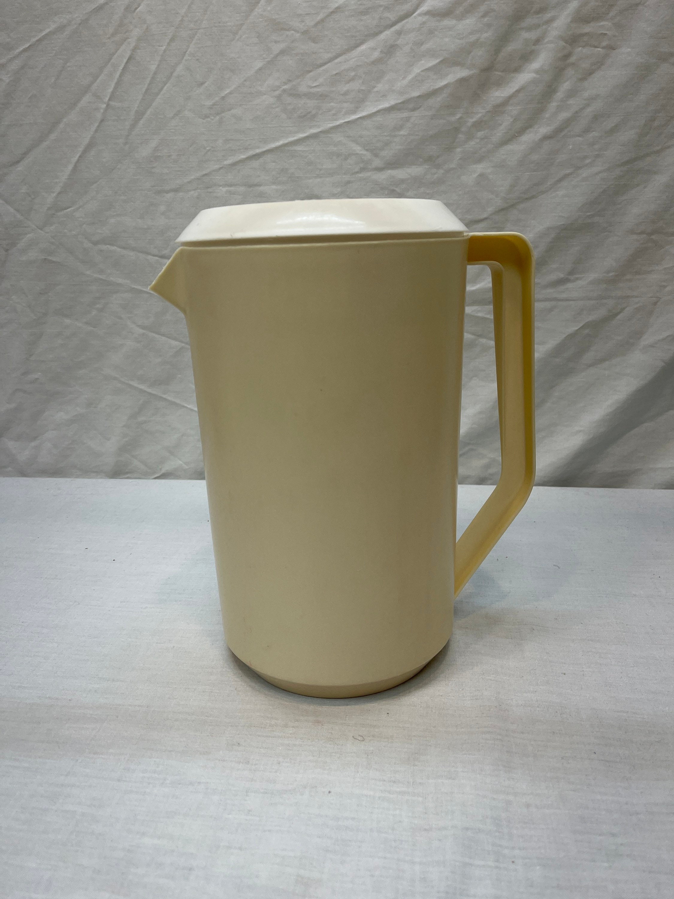The Rubbermaid 1-gallon pitcher: holding a lifetime of Tang, lemonade, and  ice tea. : r/BuyItForLife