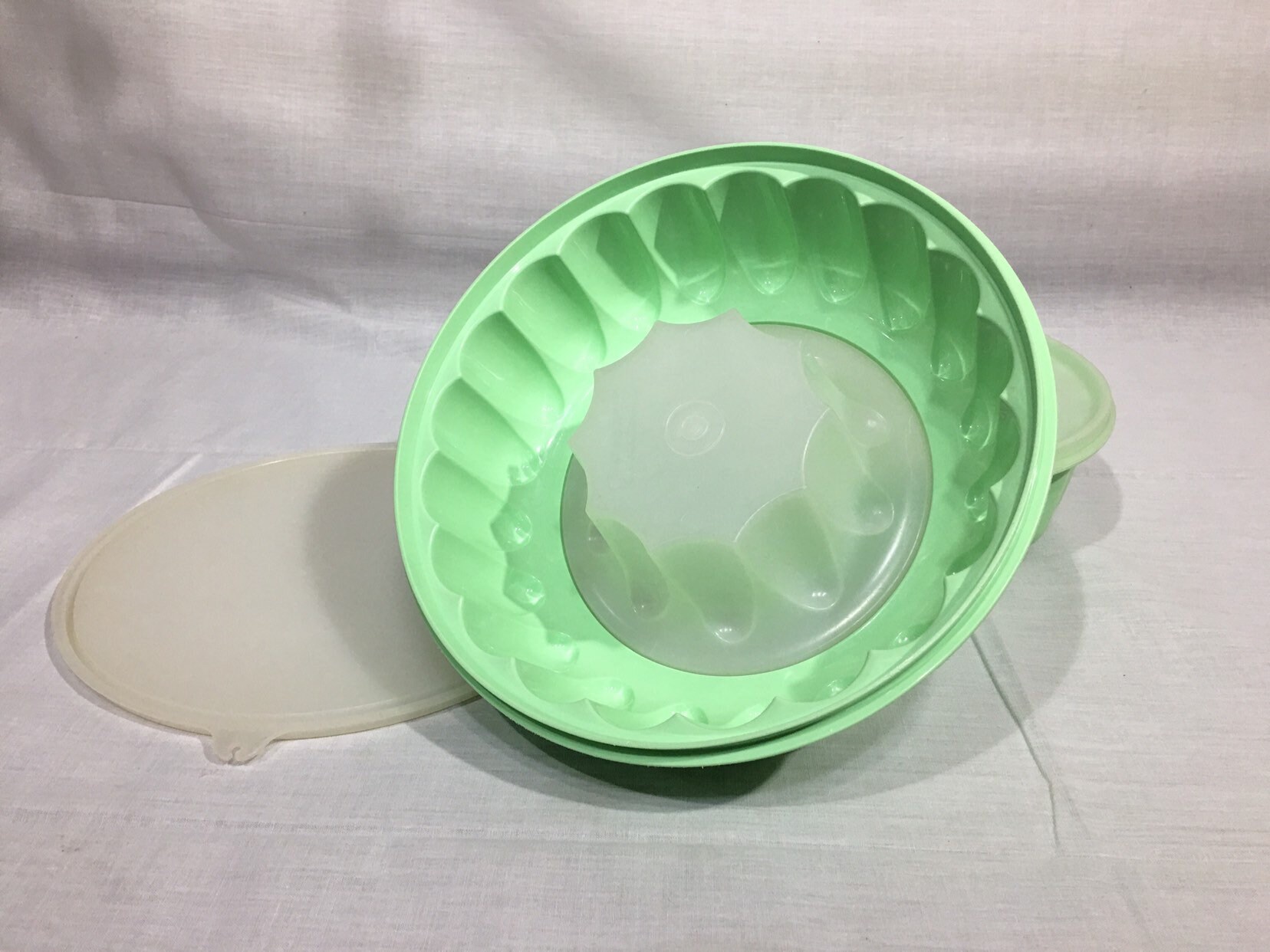 Vintage Tupperware Jello Mold Green Jade Green Mold With Etsy UK