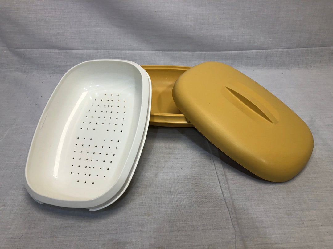 Vintage Tupperware Steamer Cooker Vegetables Etsy