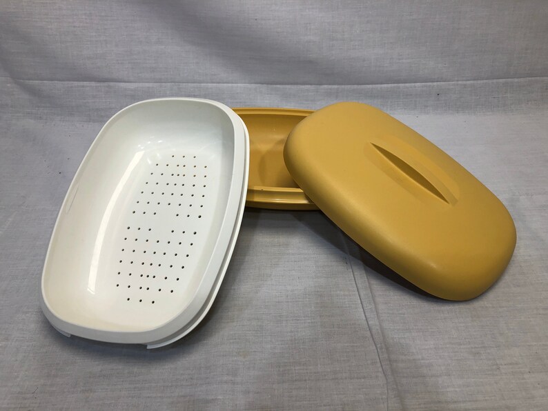 Vintage Tupperware Steamer Cooker Vegetables Etsy
