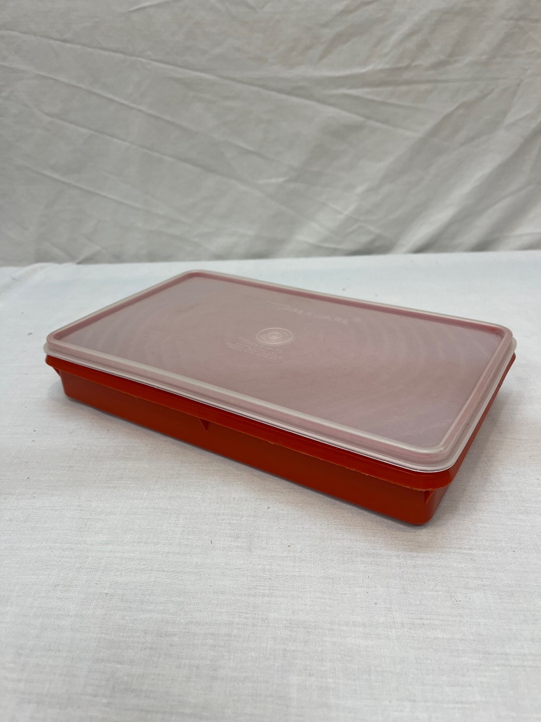 Vintage Tupperware Deli Bacon Food Storage 79412 Burnt Etsy