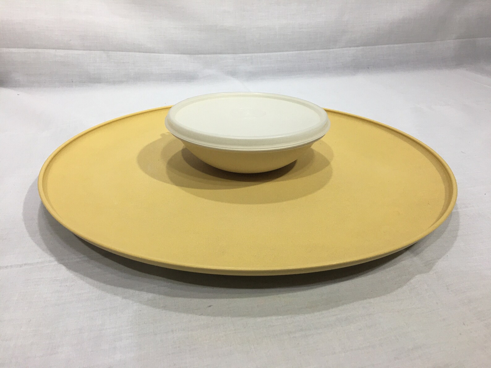 Vintage Tupperware Chip and Dip Bowl With Lid Number 4923 Etsy