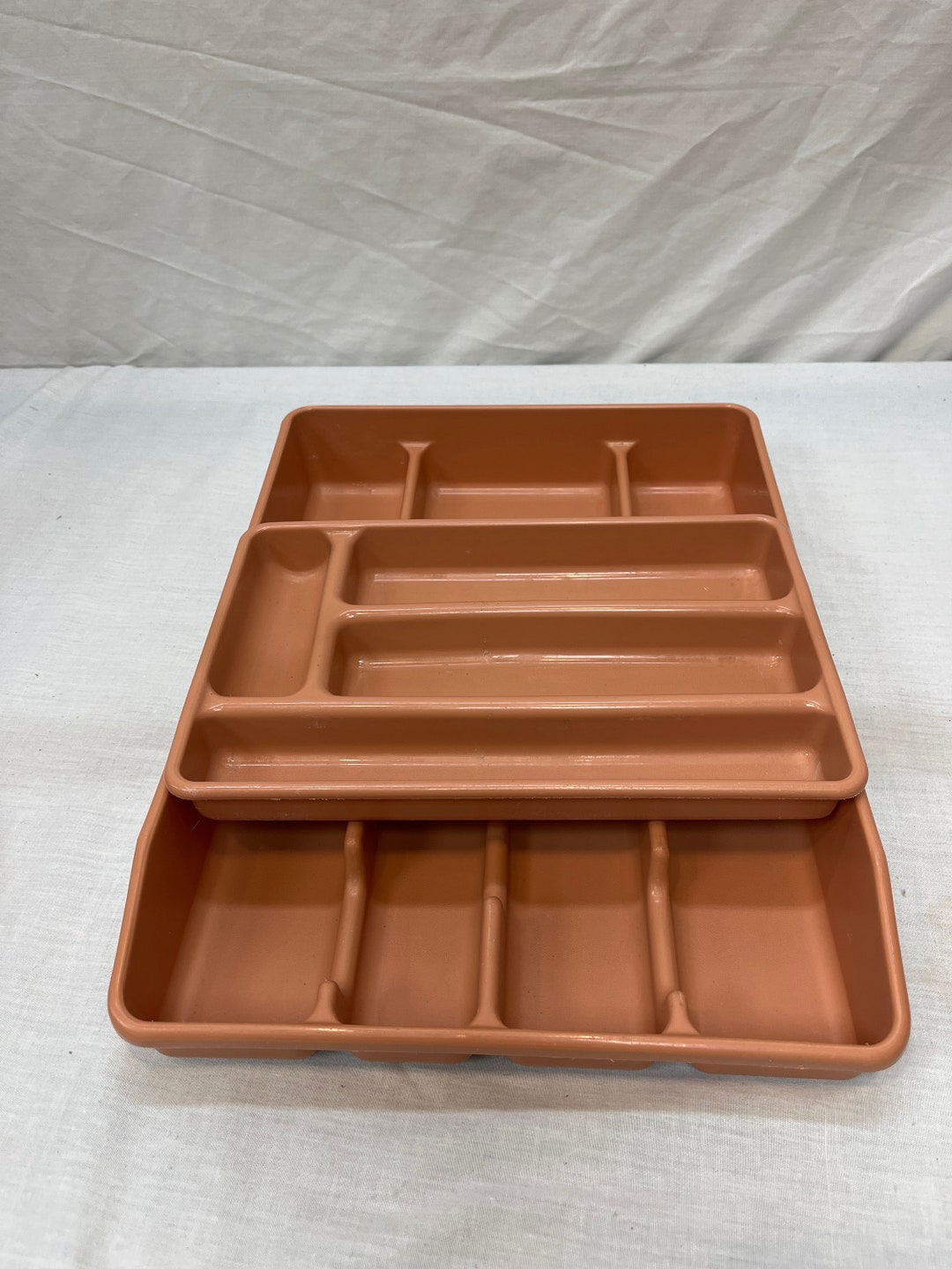 Rubbermaid Utensil Tray Silverware Tray Set, 2 Trays, Large Tray