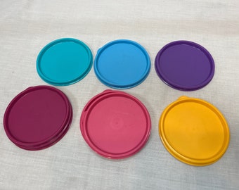 Tupperware lids, number 5227A Tupperware lids, replacement lids, round,