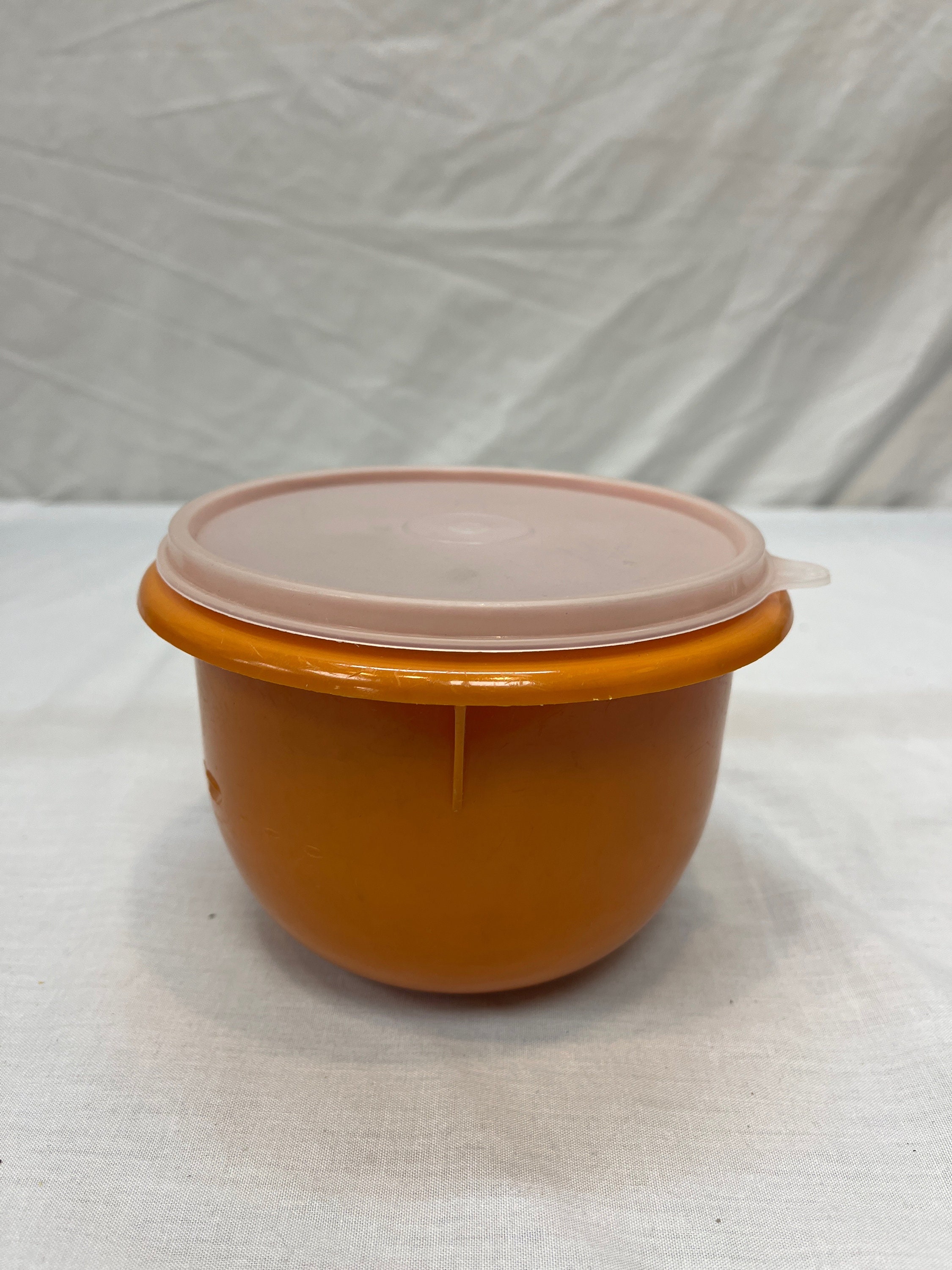 Tupperware Classic Mixing Bowls Set Clear Flat Bottom #270, 271, 272 Blue  Seals