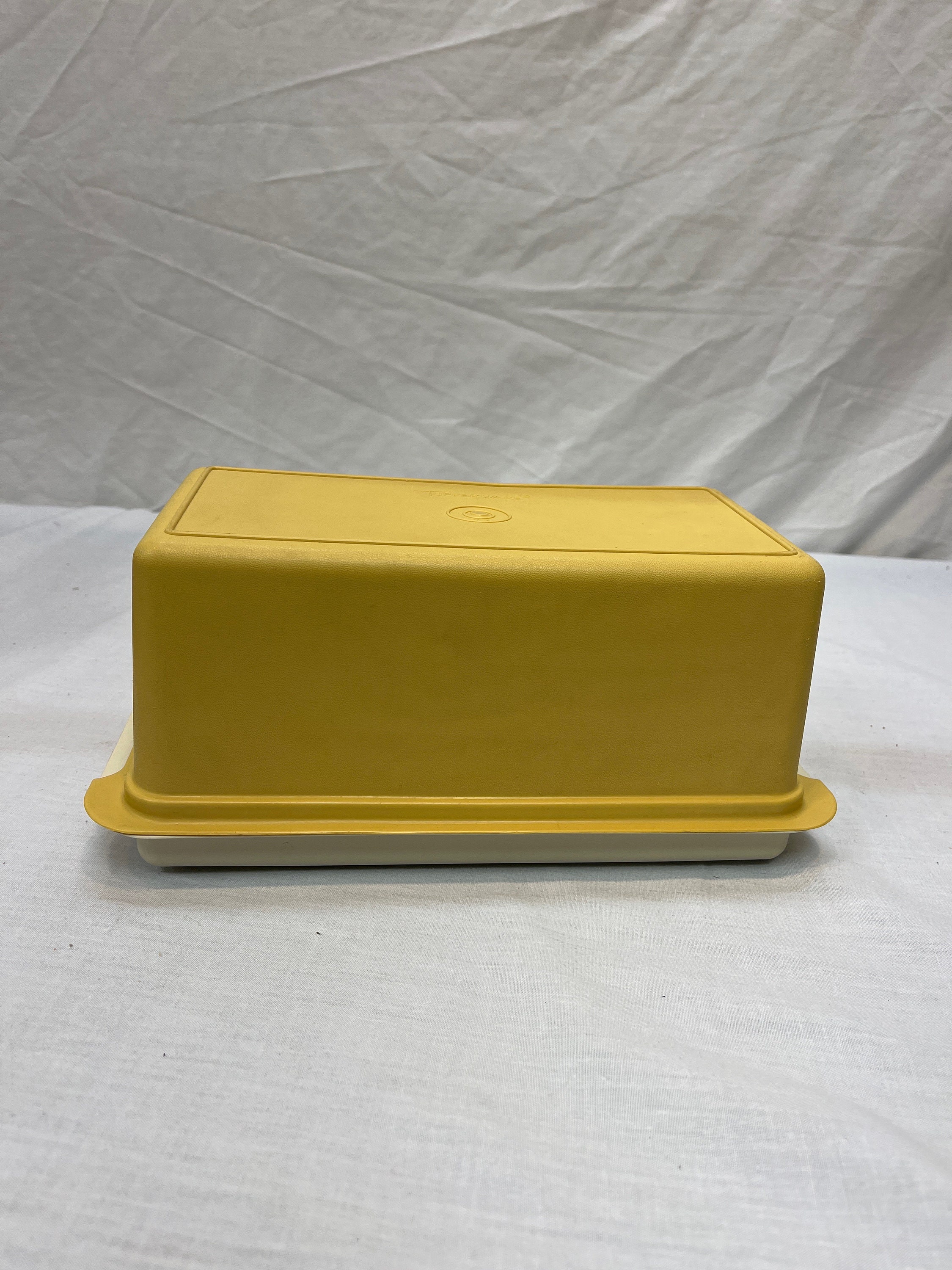 Vintage Early Tupperware Bread Loaf Cracker Keeper Container Opaque USA