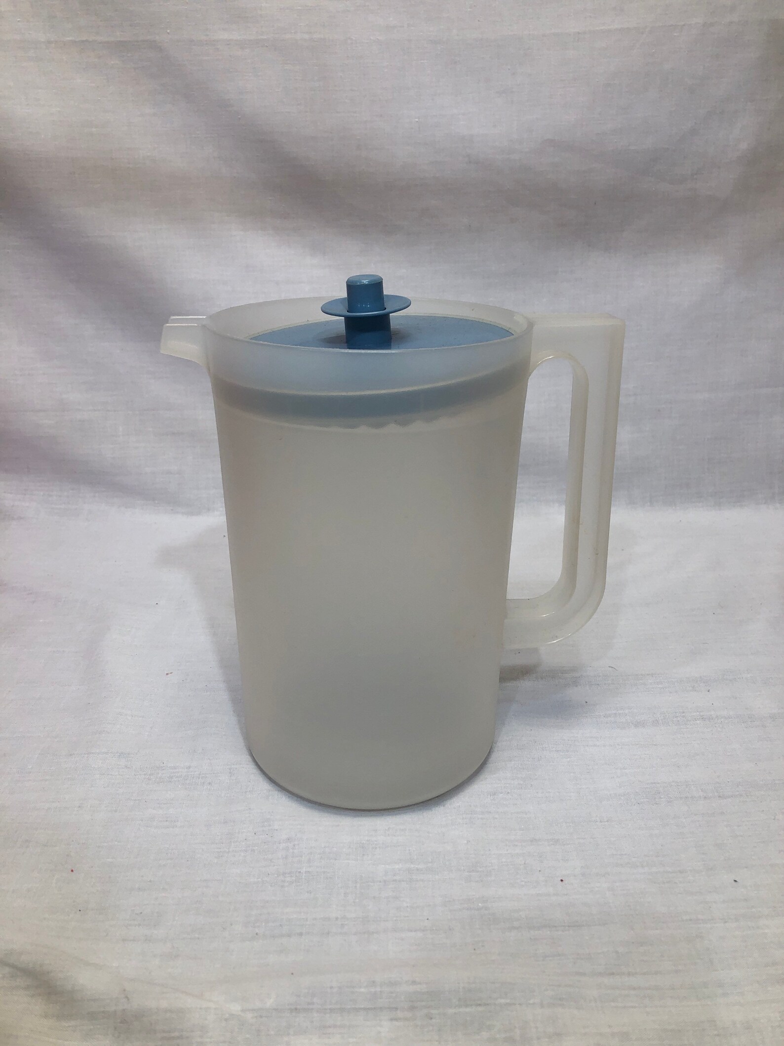 Vintage yellow Tupperware 1 gallon pitcher jug clear Etsy