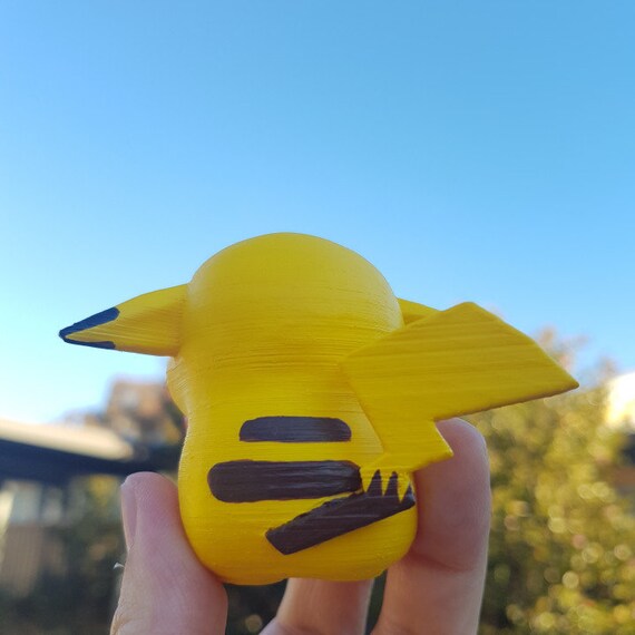 Candy Lollipop Pikachu Model Figure Pokemon 3d Printed 4 Etsy