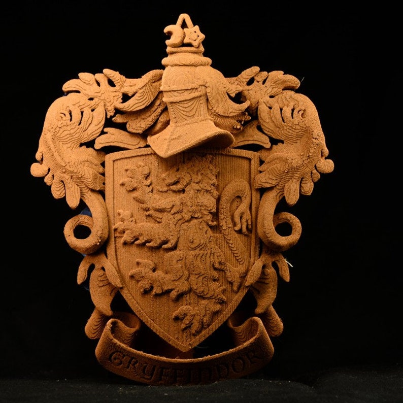 Harry Potter House Coat of Arms Emblem Wall/Desk Display