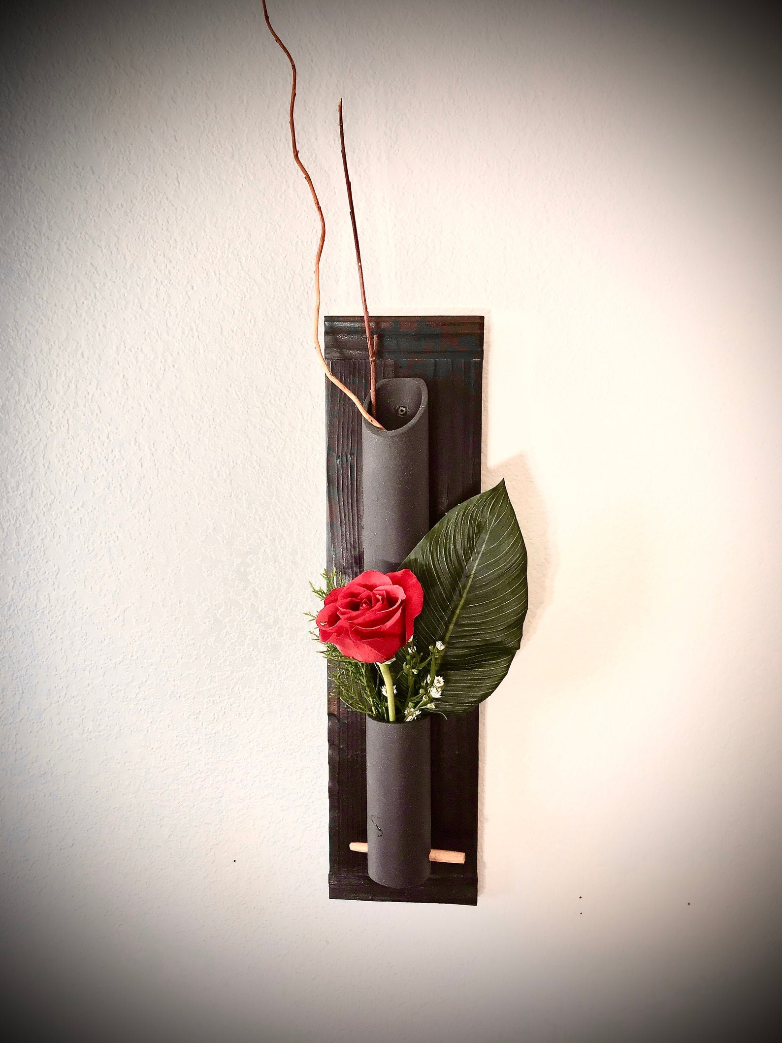 Heika Ikebana Wall Vase Etsy