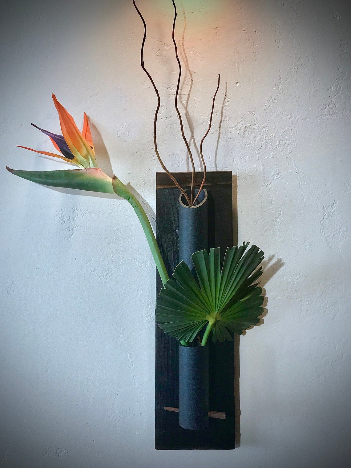 Heika Ikebana Wall Vase Etsy