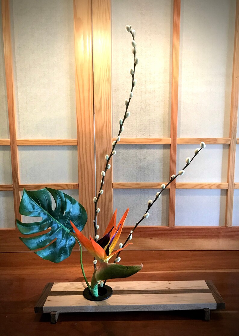 Ikebana Surabu Kenzan Vase Etsy