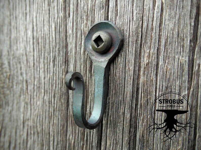 Set of 4 Hand Horseshoe Nail Hooks Small Hooks Etsy Canada