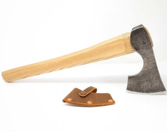 Hand forged camp hatchet / scandinavian axe / viking axe
