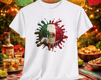 Italy Flag & Wolf Soccer Ball T-Shirt | Football Graphic Sportswear | Soccer Fan