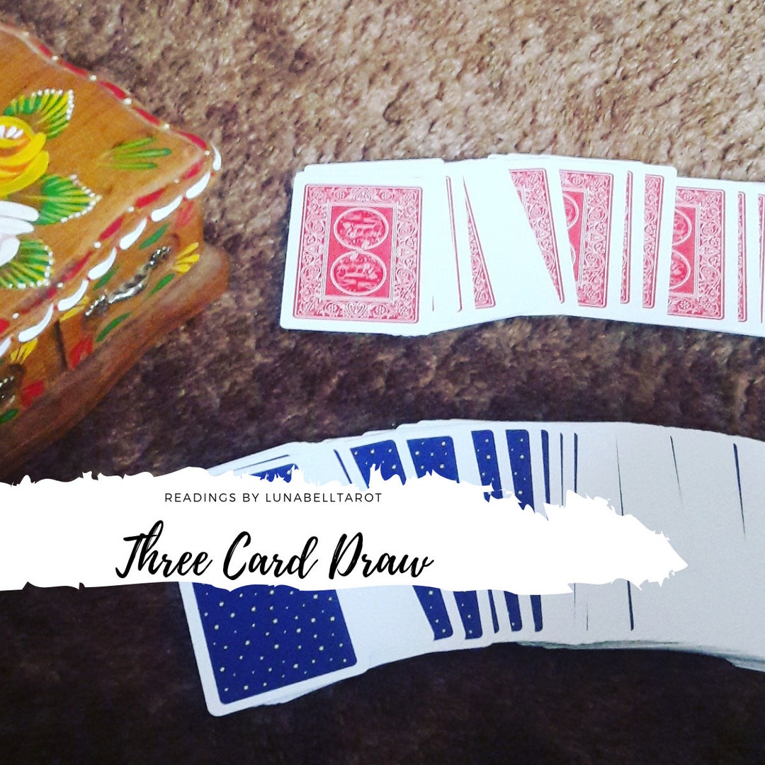Three Card Draw Radiant Rider Waite Etsy
