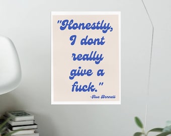 Euphoria Quote - Rue Bennett- Typo Print - Word Print - Digital Download - Bedroom Decor - Wall Art - A4 Print - Office Decor - Teen Tv
