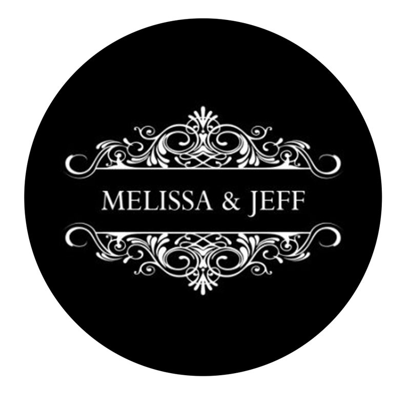 Custom Wedding Gobo Digital Logo Gobo Custom Name Gobo Etsy