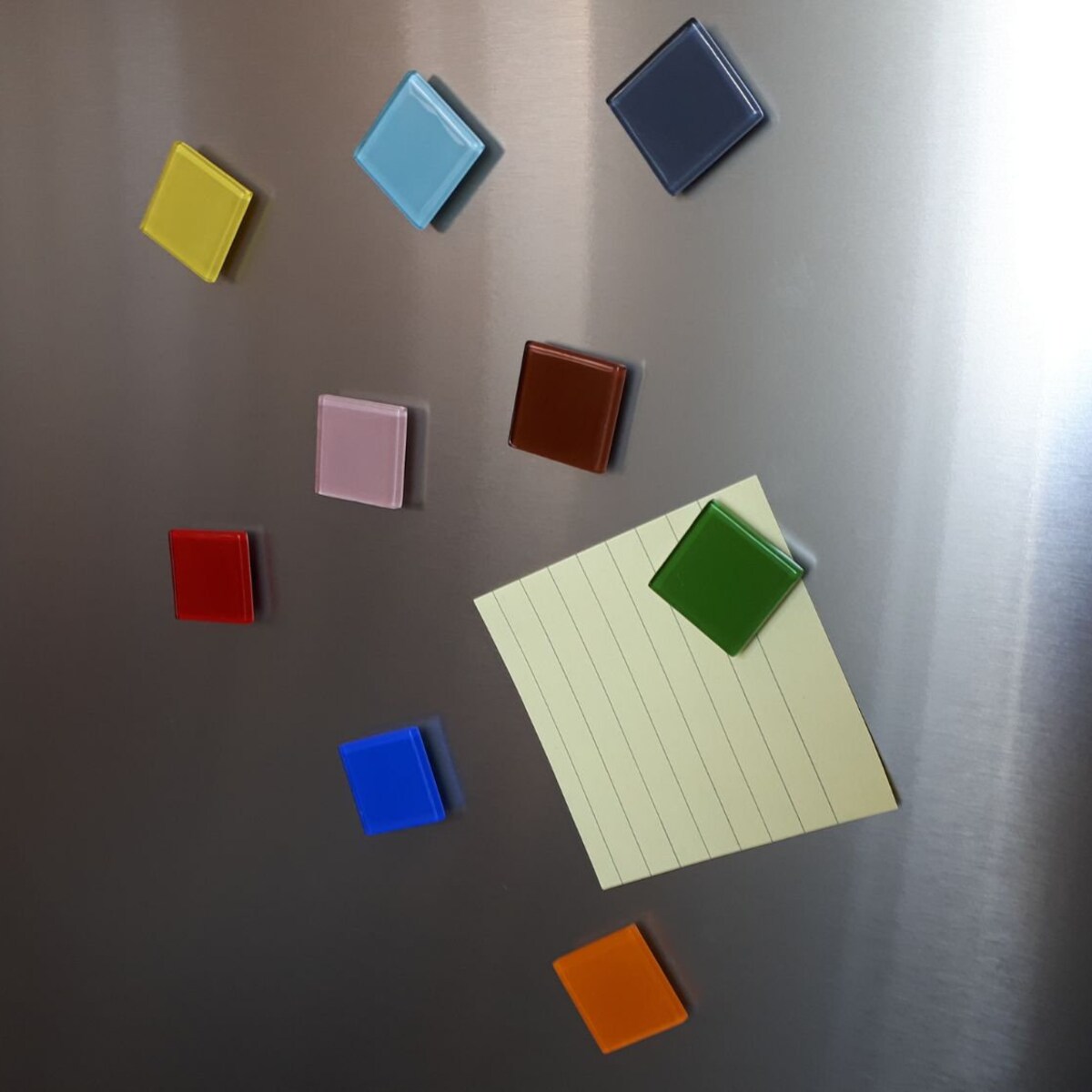 Glass Square Magnets