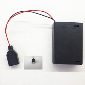 3AA battery house USB female connection, battery holder, USB Female Socket 3AA, On Off Switch For led Light Strip, led lighting accessories