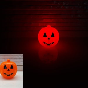 Kürbis-LED-Beleuchtung, Halloween-Beleuchtung, Halloween-Party, Kürbisfeier, reizendes Kürbis-Design, stimmungsvolle Beleuchtung für den Urlaub