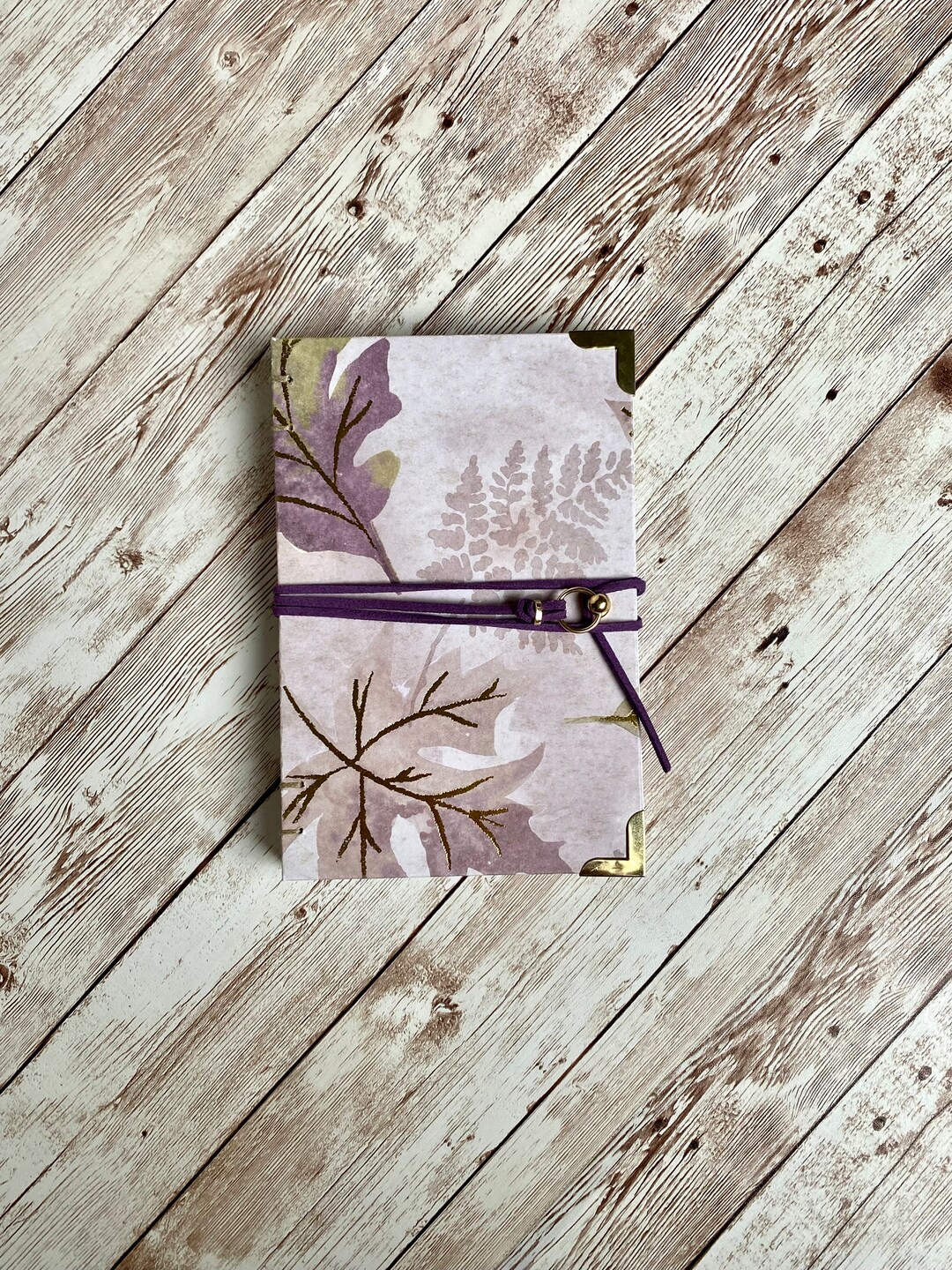 Hand Stitched Journal Fall Junk Journal Autumn Journal Etsy