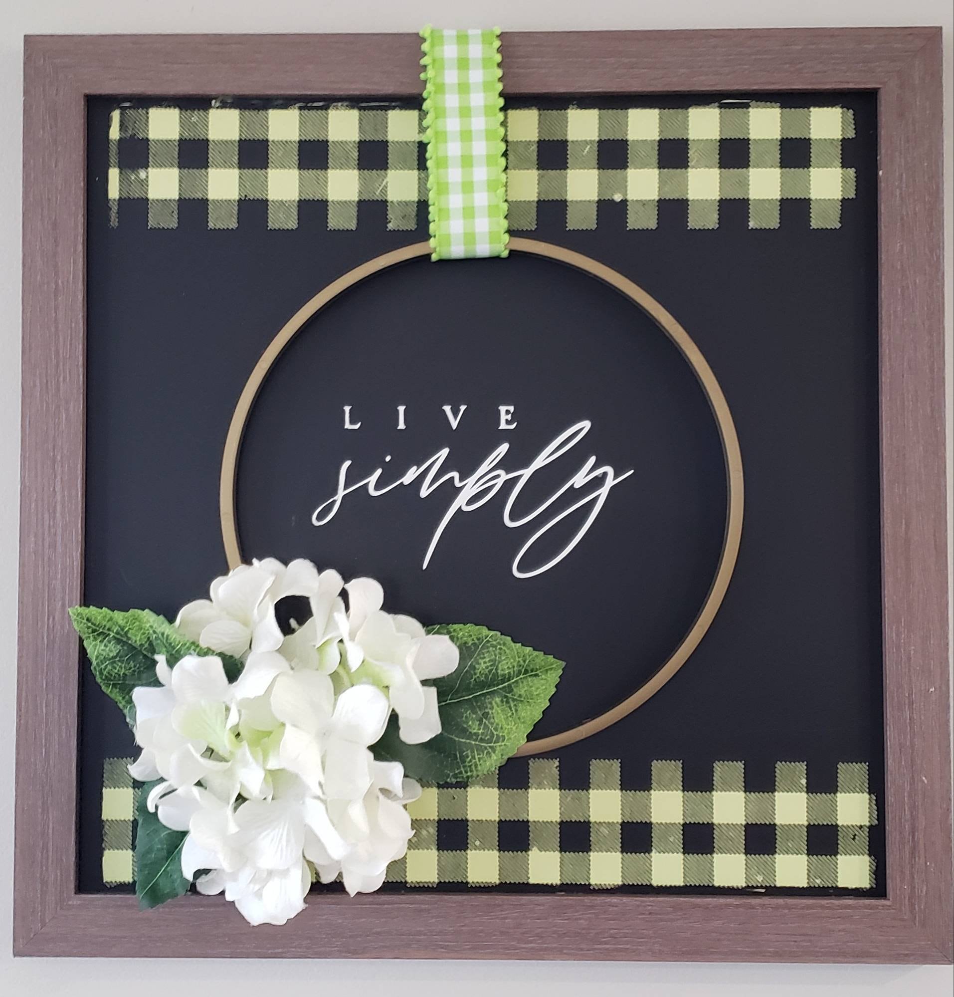 Live Simply Wall Decor Etsy
