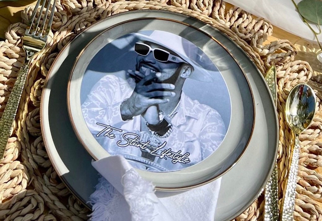 Personalized Charger Plate Insert Plate Insert Any Theme Etsy