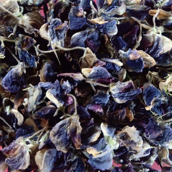 8.45fl = 250mloz Fleurs de lupin bleu séchées Savon aux herbes écologiques Bougie faisant des bijoux Pétales de lupina séchés Confettis de mariage Écologique Réel