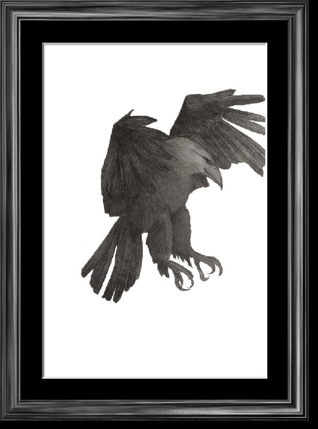 Illustration d'artiste, Aigle Royal, Décoration Murale