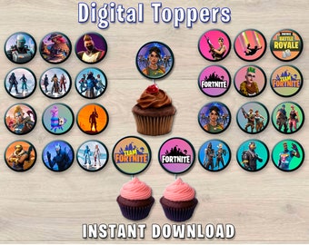 fortnite party cupcake toppers fortnite birthday fortnite party fortnite invitation fortnite welcome fortnite banner fortnite poster - decoracion candy bar fortnite