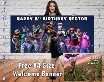 fortnite backdrop fortnite birthday fortnite party fortnite invitation fortnite welcome fortnite banner fortnite poster fortnite flag - dk fortnite face