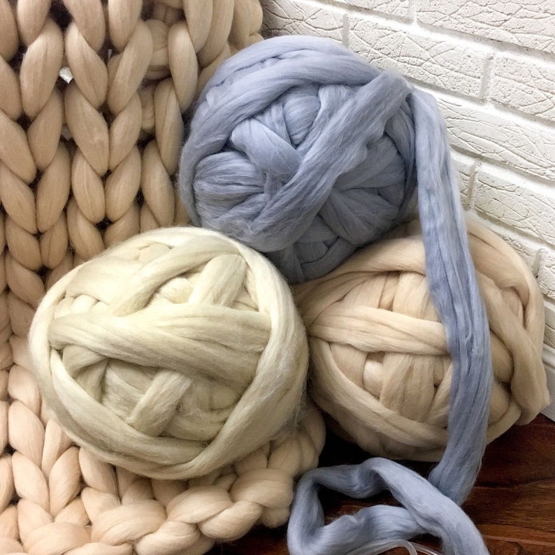 Arm knitting yarn Chunky yarn Chunky Knit Yarn Giant Chunky Etsy