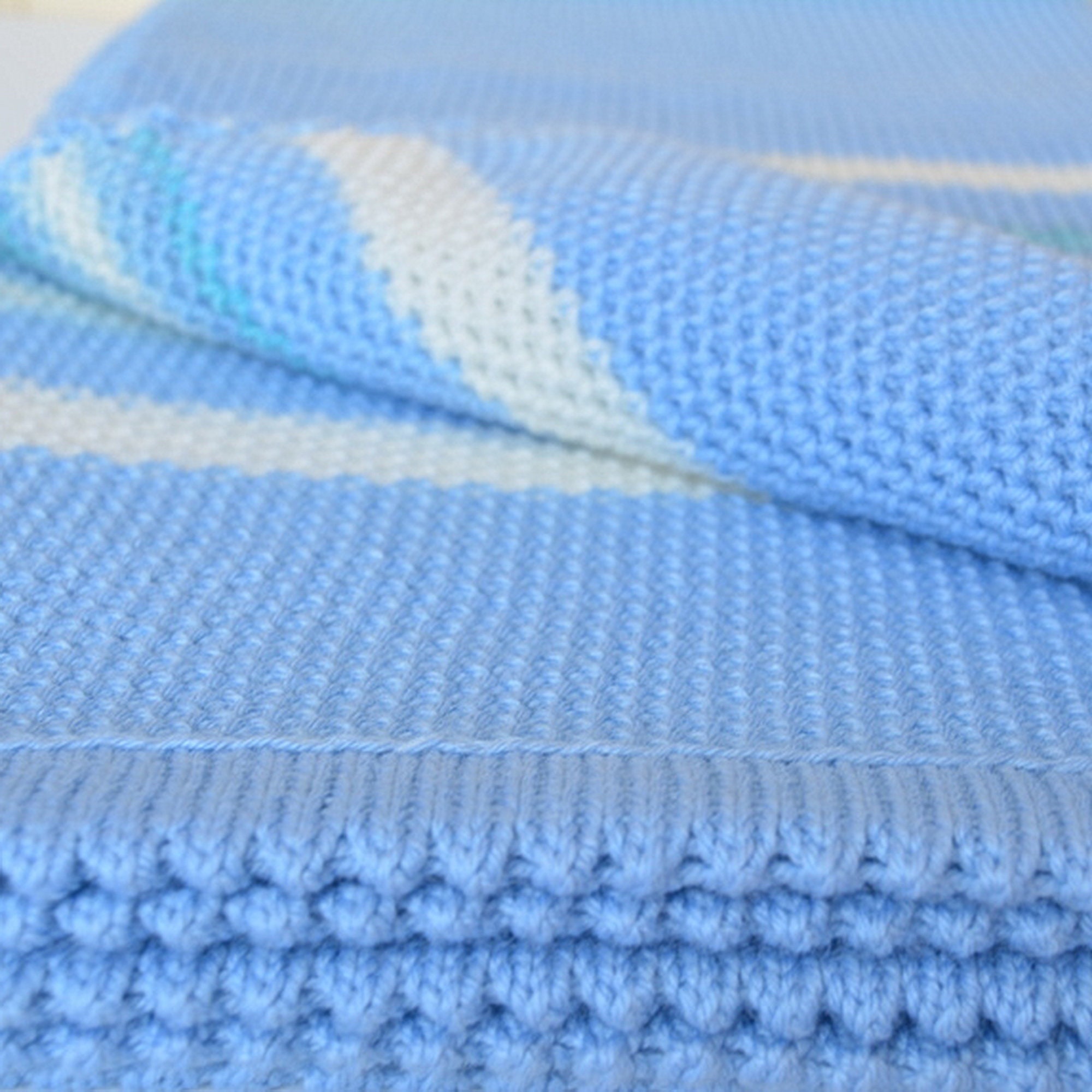 Knit Baby Blanket white baby blanket wool baby blanket newborn Etsy