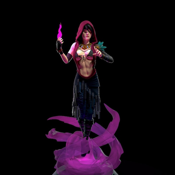 3D printed Morrigan + worldwide Free Shipping