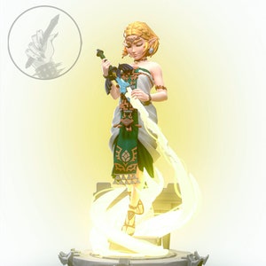 3D Printed Zelda Worldwide Free Shipping - Etsy