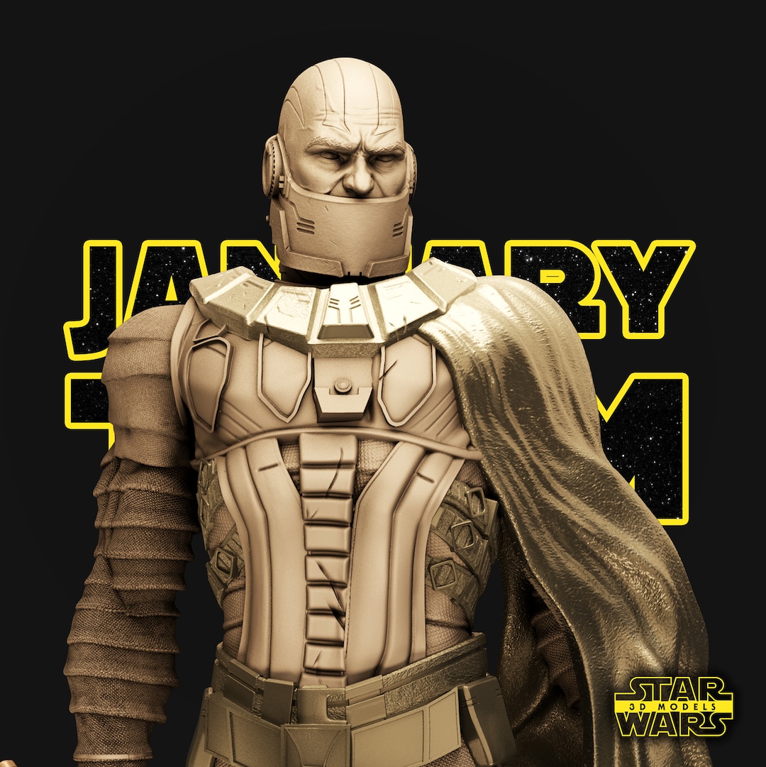 3D Printed Darth Malak Worldwide Free Shipping. - Etsy