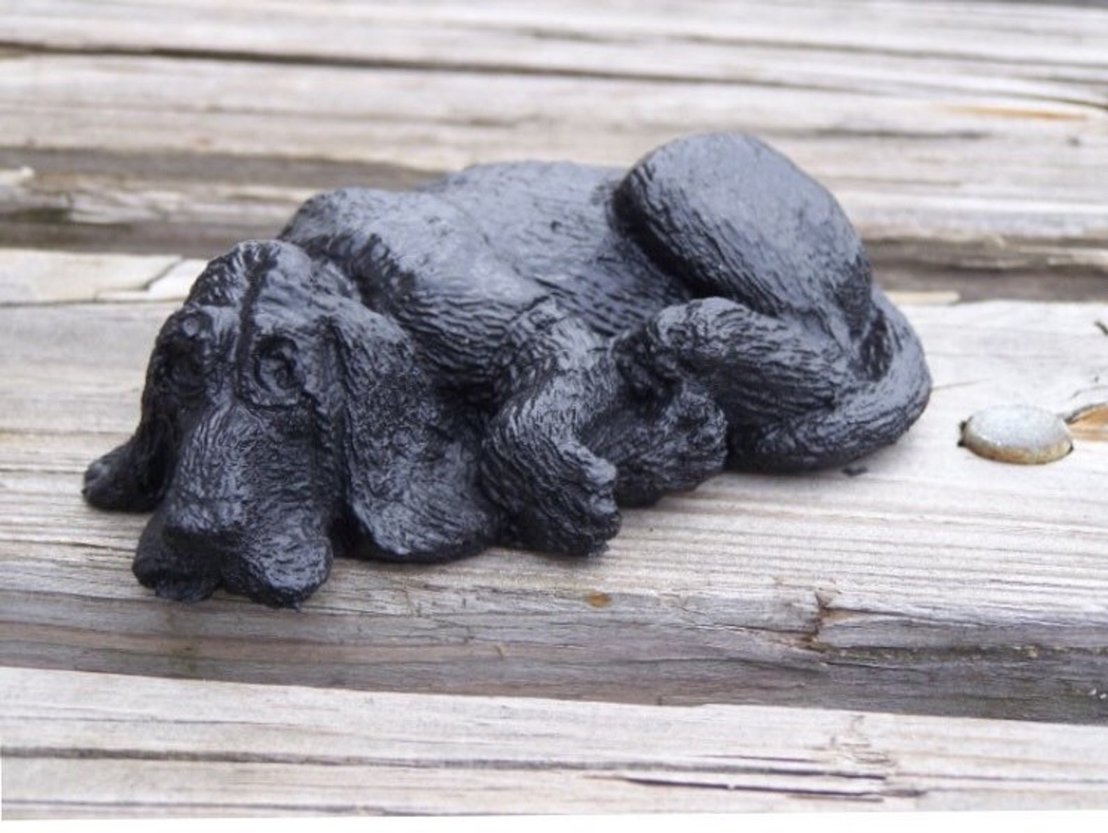 Handcrafted Hound Dog Made From Coal in Kentucky Etsy