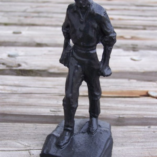 Handcrafted By Kentucky Artisans From Coal Small Standing Abraham Lincoln