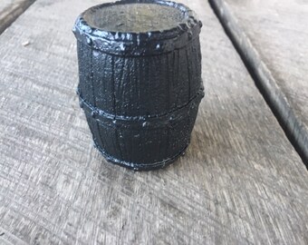 Handcrafted Whiskey Barrel Made from Coal made in Kentucky