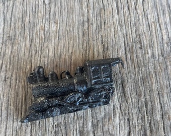 Handcrafted from Coal Made in Kentucky Train Engine Christmas Tree Ornament