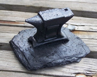 Handcrafted Anvil Made from Coal by Kentucky Artisans