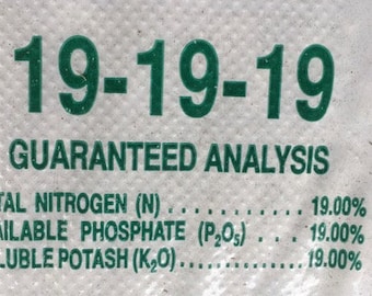 19-19-19 All Purpose Pellet Fertilizer Lawn Garden Pasture