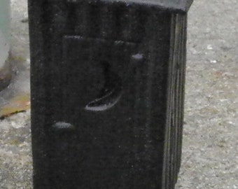 Handcrafted Large Outhouse Made from Coal in Kentucky