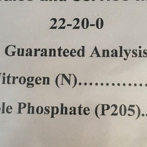 22-20-0 Ammonium Phosphate garden, farm and food plot pellet fertilizer