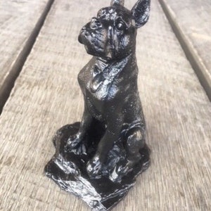 Handcrafted Bulldog Made from Coal by Kentucky Artisans