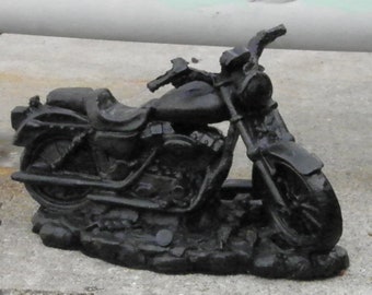 Handcrafted V-Twin Motorcycle Made from Coal Made in Kentucky