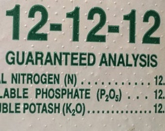 12-12-12 All Purpose Pellet Fertilizer Lawn & Garden